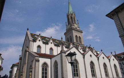 Eglise Saint-Laurent à Saint-Gall / ©3s, CC BY-SA 3.0 Wikimedia Commons